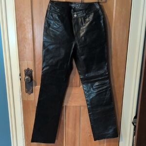 Gap Leather Boot Cut